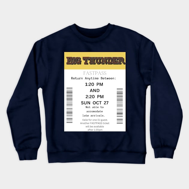 Thunder Mountain FP Crewneck Sweatshirt by Married to a DisneyAddict